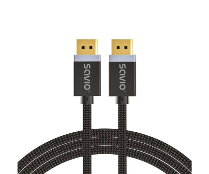 SAVIO Kabel DisplayPort (M) – DisplayPort (M) v1.4, CL-165, 1mb #